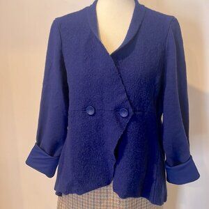 Linea Domani limited, edition, wool light weight spring blazer amazing colour